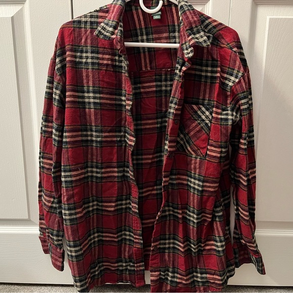 wild fable Women’s L/G Red Flannel - Picture 1 of 1